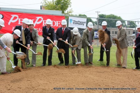 The APSU CETF groundbreaking