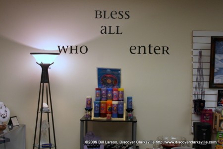A blessing on the wall
