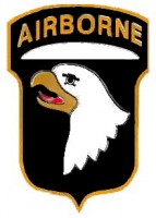 The logo of the 101st Airborne Division