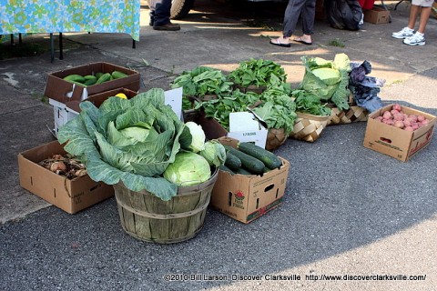 Some of the many items available at the Montgomery County Farmer's Market