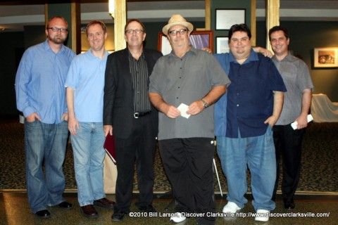 Chad Riden, Brian Bates, Jim Gossett, Hank Bonecutter (Center), Brian Kiley, John Bowman