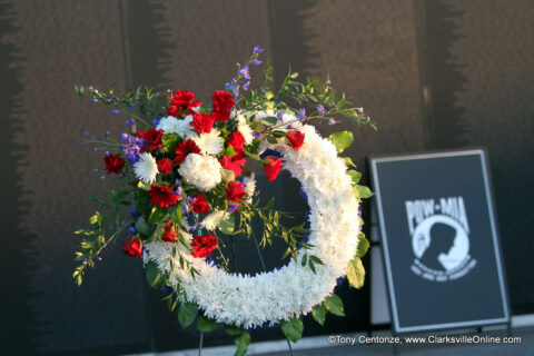 2021 Welcome Home Veterans Remembrance Ceremony and Wreath Laying at the American Traveling Tribute Wall.