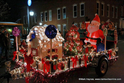 Clarksville Christmas Parade.