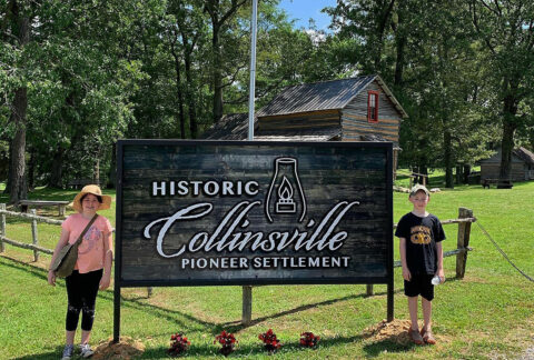 The Historic Collinsville Pioneer Settlement provides an interactive education and fun experience for children and adults. (Steve Litteral)