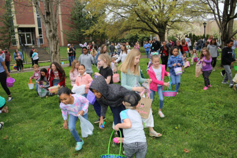 Sigma Chi 15th Annual Easter Egg Hunt at the APSU President's mansion on Saturday, April 16th, 2022. (Tony Centonze, ClarksvilleOnline.com)