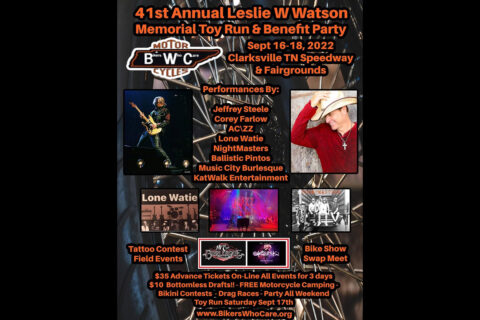 41st annual Leslie W. Watson Memorial Toy Run & Benefit Party