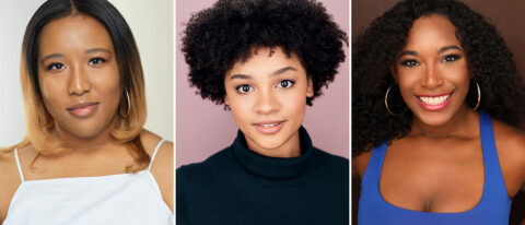 Karley Purnell, Olivia White and Sierra Wilson star in Dreamgirls at the Roxy Regional Theatre, February 9th-25th.