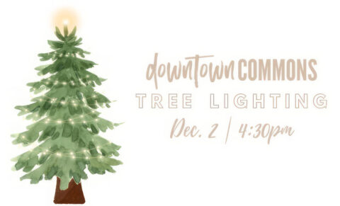 Downtown Commons Tree Lighting