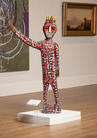 Devil Ca. 1985-1995, Cedar, Homer Greene (1910-2002) 