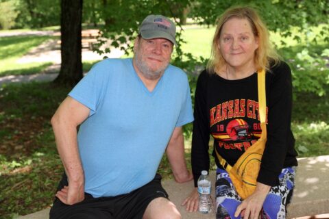 Michael Smith and Myron Porter. (Mark Haynes, Discover Clarksville)