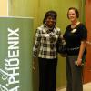 Ann Kelly  and Marcia Edwards